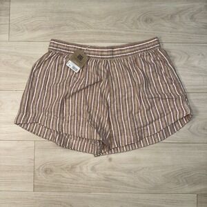 Patagonia Garden Island Casual Shorts Womens Large Good Times Evening Mauve EUC